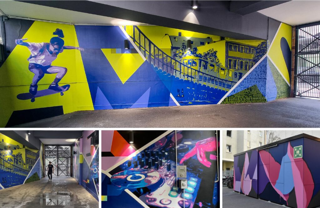 Gestaltung einer Einfahrt